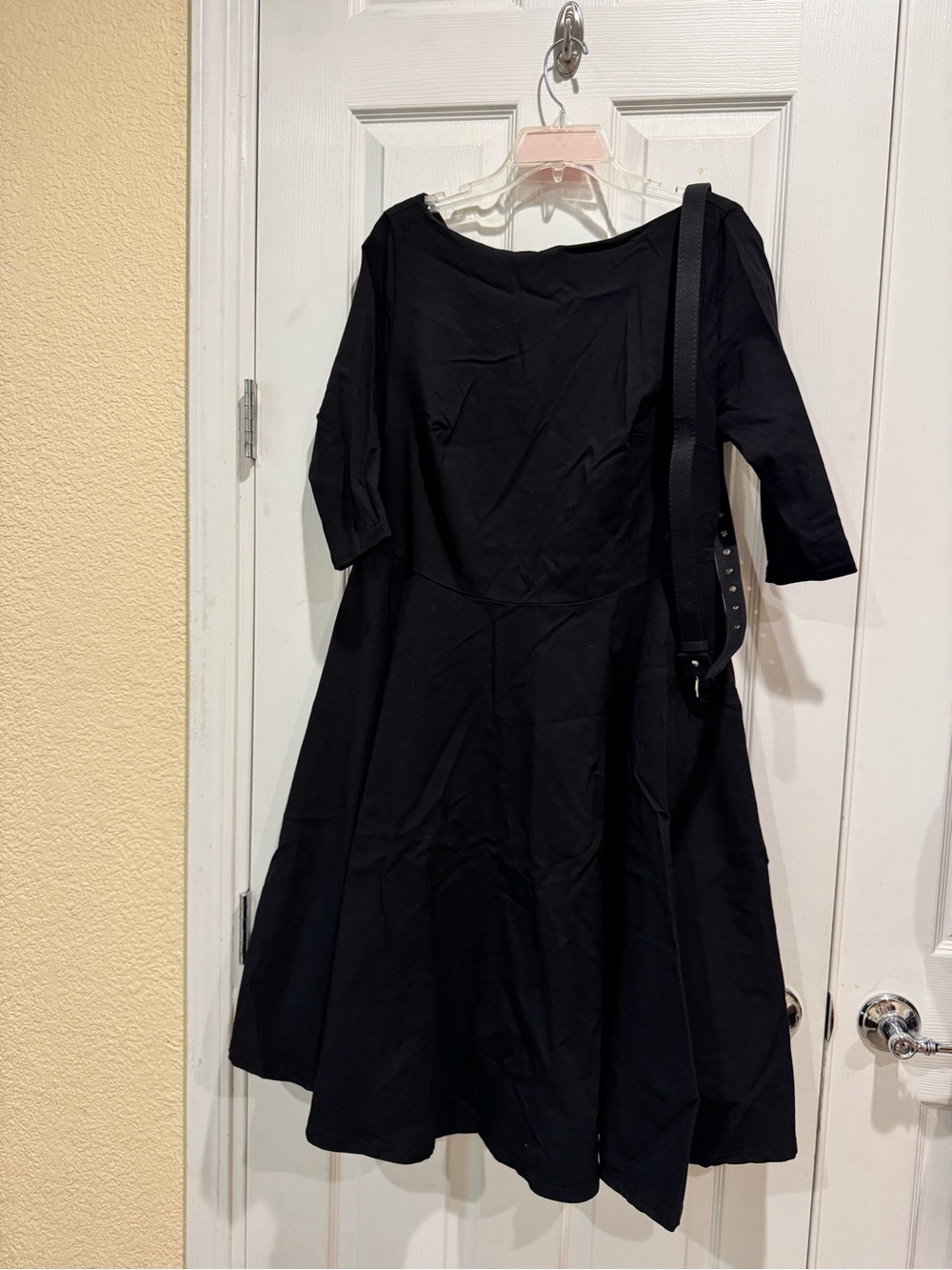 Unique Vintage Black Devon dress
